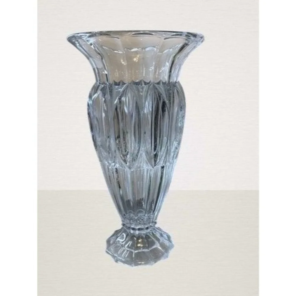 Shannon by Godinger Crystal 16” In Contessa Large Flower Stunning Vase 16
